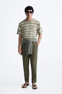 CAMISETA PUNTO JACQUARD RAYAS