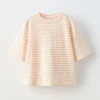 CAMISETA RAYAS ALGODÓN LINO