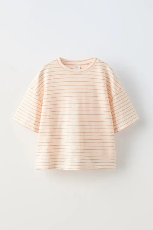 CAMISETA RAYAS ALGODÓN LINO