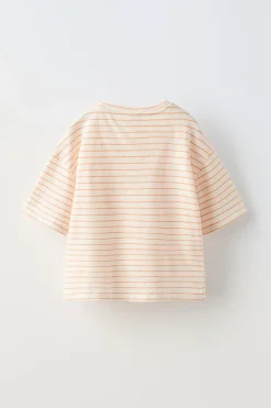 CAMISETA RAYAS ALGODÓN LINO