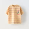 CAMISETA RAYAS BORDADO