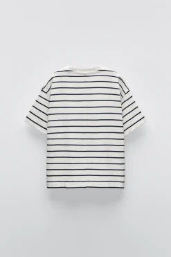 CAMISETA RAYAS BORDADO