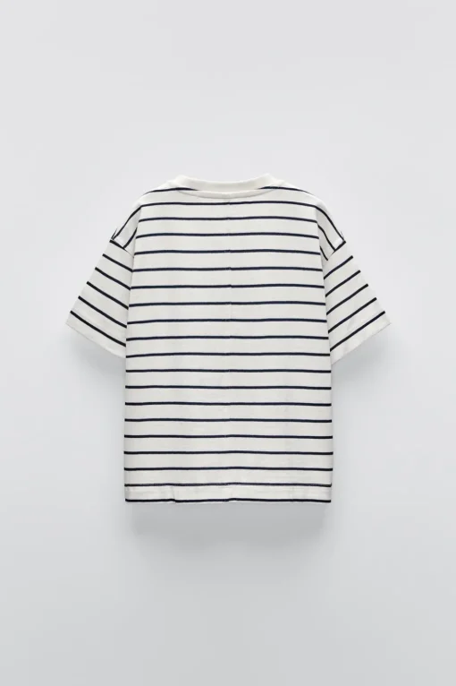 CAMISETA RAYAS BORDADO