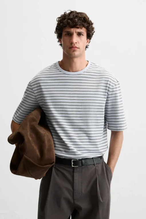 CAMISETA RAYAS CONTRASTE