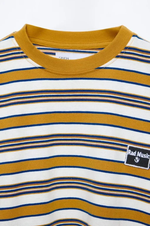 CAMISETA RAYAS PARCHE