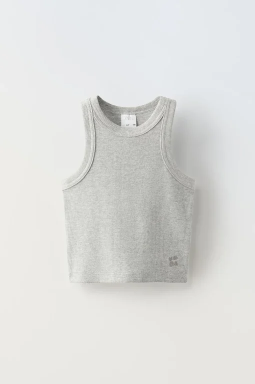 CAMISETA RIB BORDADO