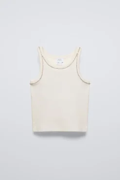CAMISETA RIB BRILLOS