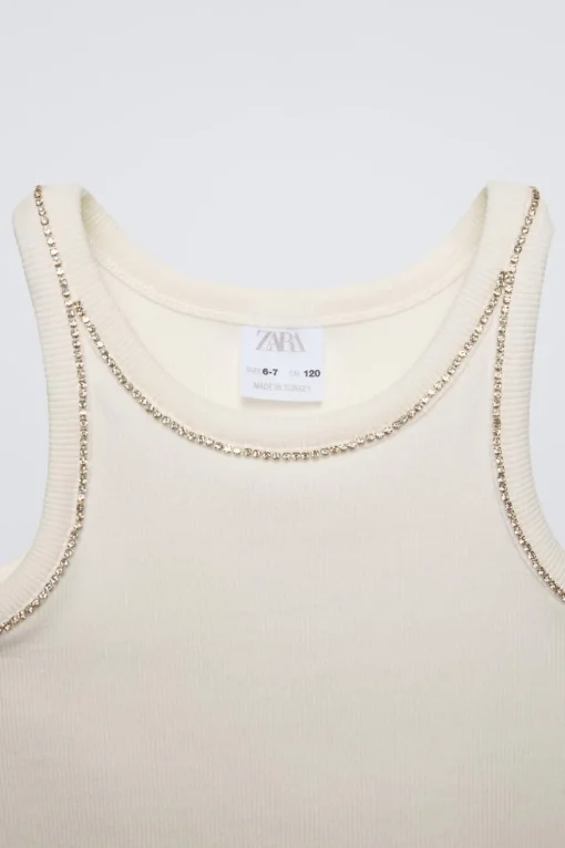 CAMISETA RIB BRILLOS
