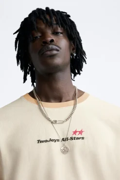 CAMISETA RIB CONTRASTE X TWOJEYS LIMITED EDITION