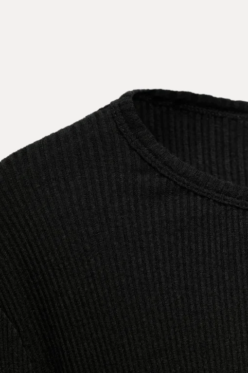 CAMISETA RIB MANGA LARGA