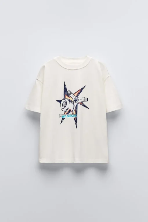 CAMISETA RUEDA SKATE