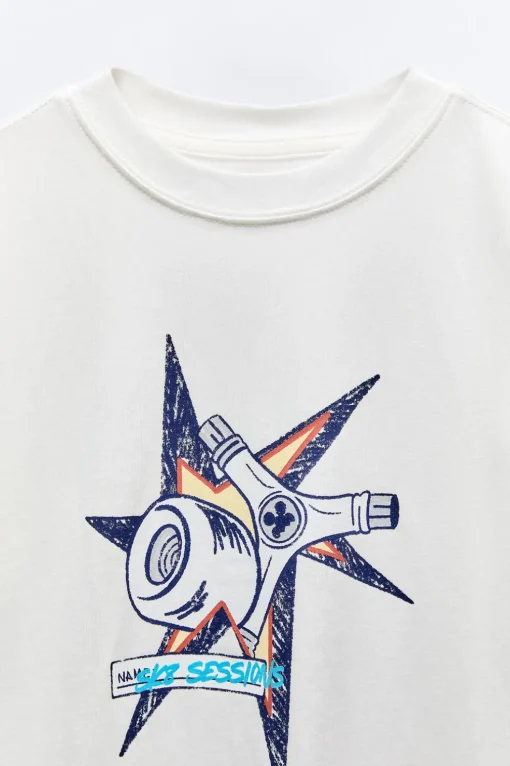 CAMISETA RUEDA SKATE