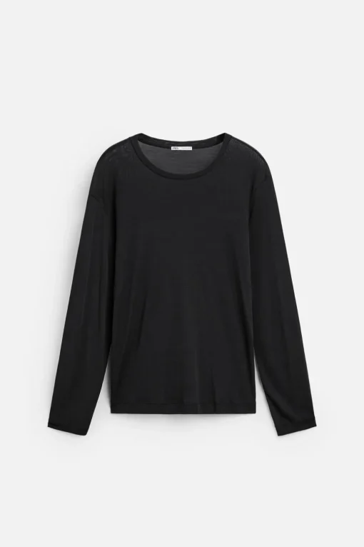 CAMISETA SEMITRANSPARENTE