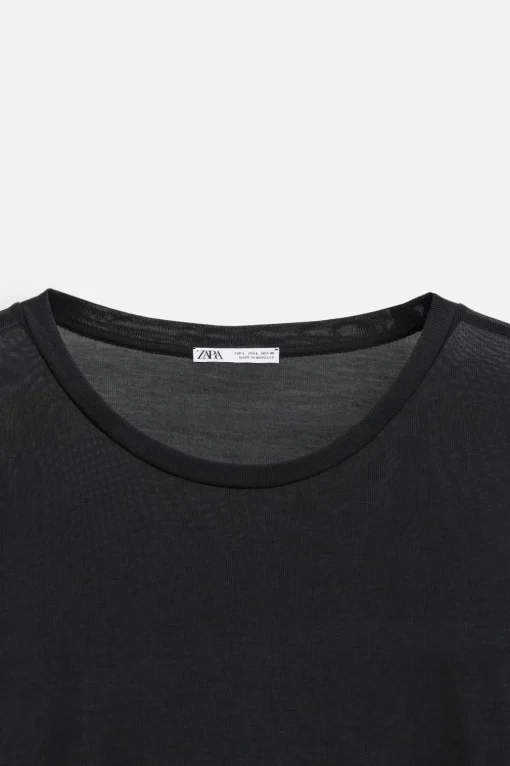 CAMISETA SEMITRANSPARENTE