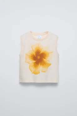 CAMISETA SISA ESTAMPADO FLOR