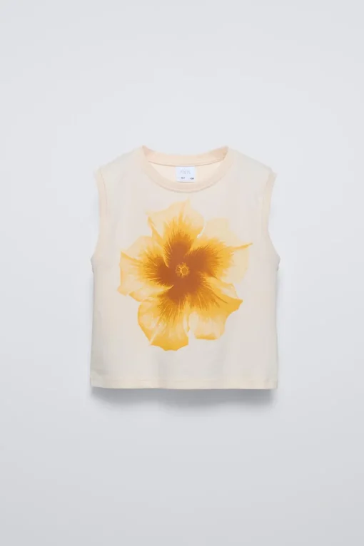 CAMISETA SISA ESTAMPADO FLOR
