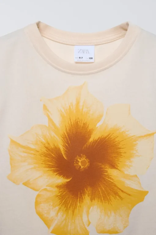 CAMISETA SISA ESTAMPADO FLOR