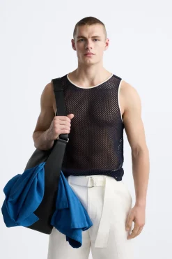 CAMISETA TANK CONTRASTE