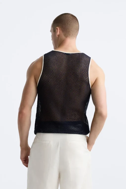 CAMISETA TANK CONTRASTE