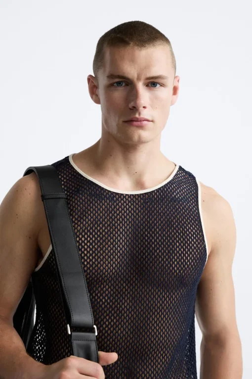 CAMISETA TANK CONTRASTE