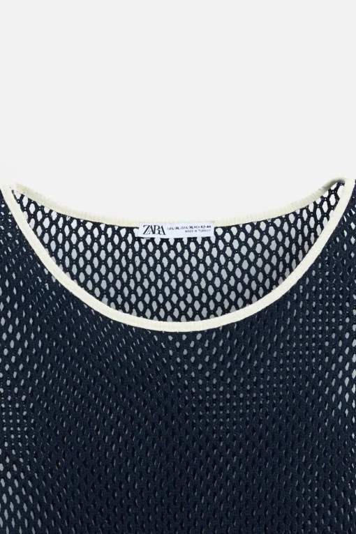 CAMISETA TANK CONTRASTE