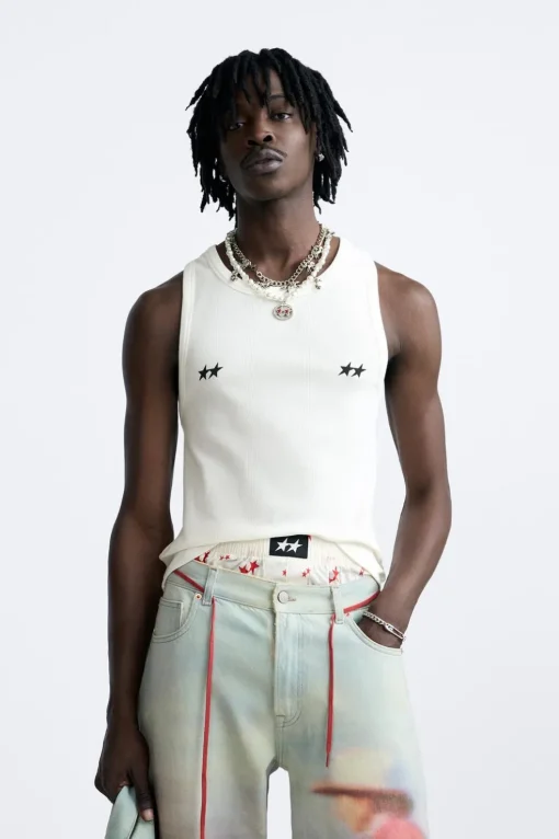 CAMISETA TANK ESTRELLAS X TWOJEYS LIMITED EDITION
