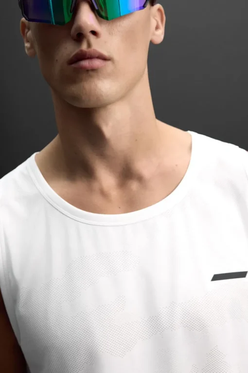 CAMISETA TANK JACQUARD MONTAÑAS