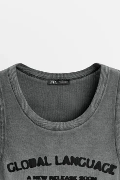 CAMISETA TANK TEXTOS