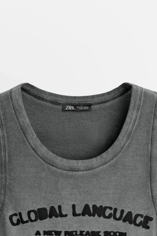 CAMISETA TANK TEXTOS