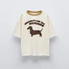 CAMISETA TECKEL BORDADO