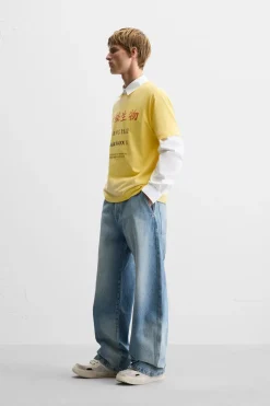CAMISETA TEXTO ESTAMPADO