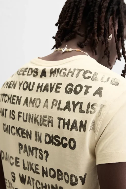 CAMISETA TEXTO ESTAMPADO