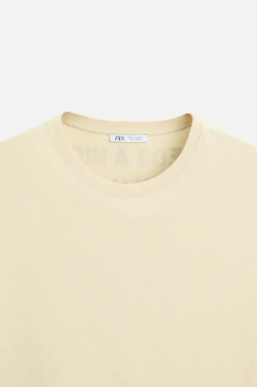 CAMISETA TEXTO ESTAMPADO