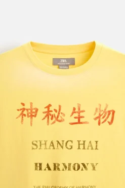 CAMISETA TEXTO ESTAMPADO