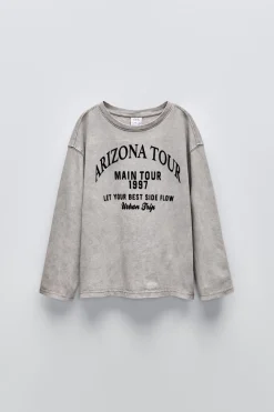 CAMISETA TEXTO FLOCK