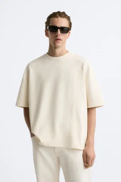 CAMISETA TEXTO GRABADO