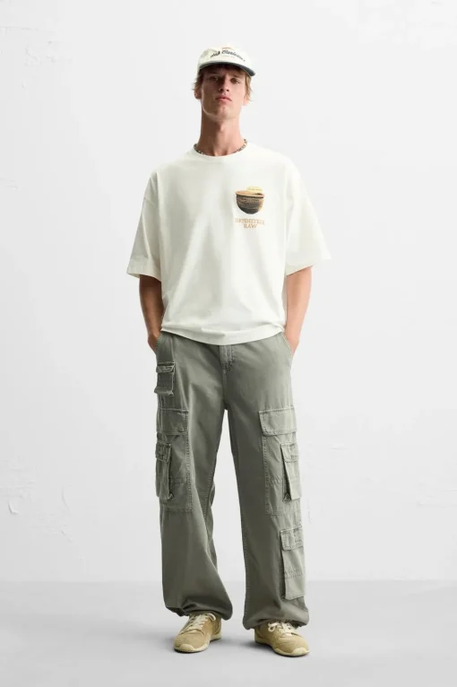 CAMISETA TEXTOS COMBINADOS