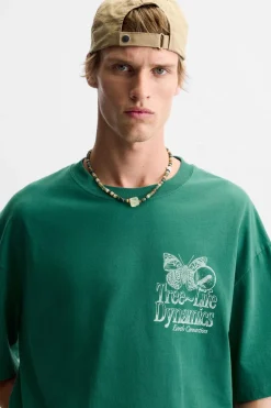 CAMISETA TEXTOS COMBINADOS