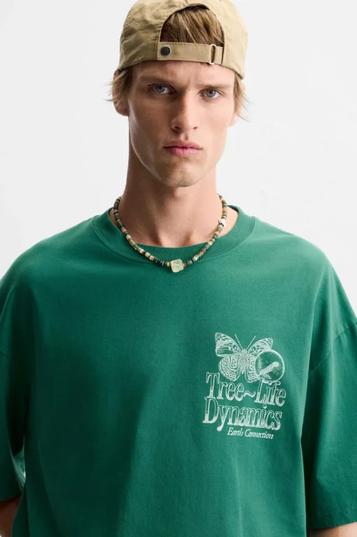 CAMISETA TEXTOS COMBINADOS