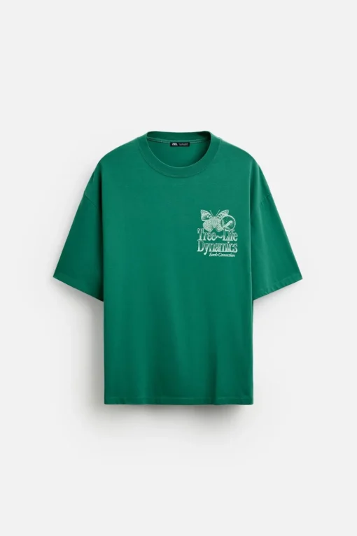 CAMISETA TEXTOS COMBINADOS