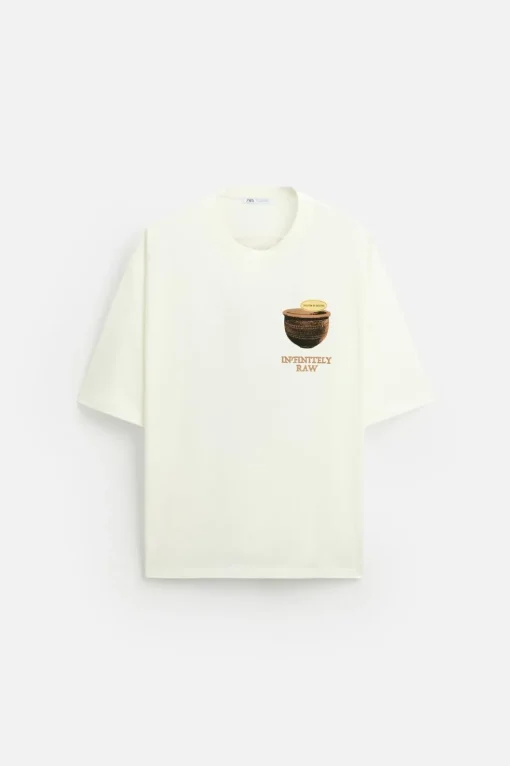 CAMISETA TEXTOS COMBINADOS