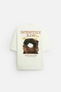 CAMISETA TEXTOS COMBINADOS