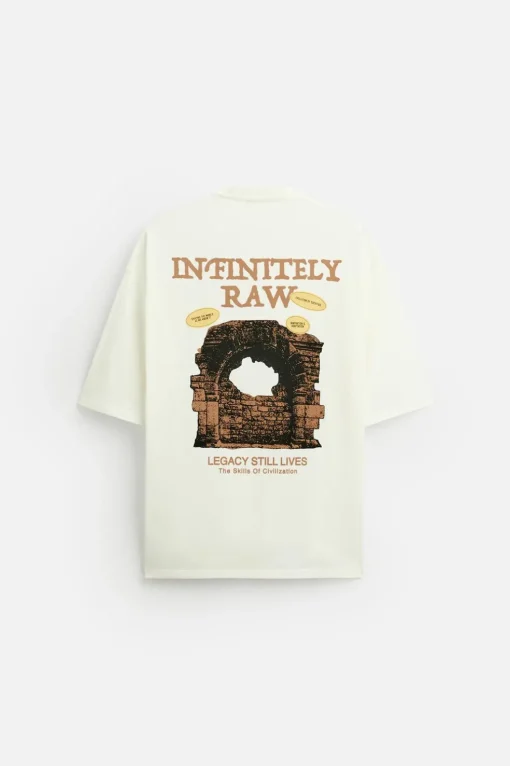 CAMISETA TEXTOS COMBINADOS