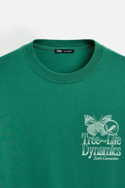 CAMISETA TEXTOS COMBINADOS