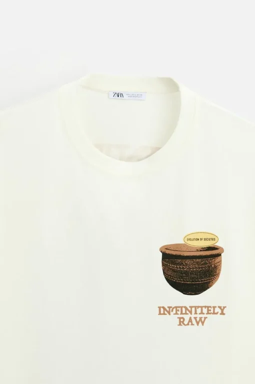 CAMISETA TEXTOS COMBINADOS
