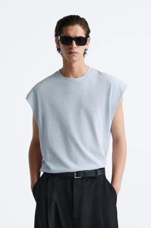 CAMISETA TEXTURA RÚSTICA