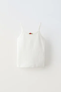 CAMISETA TIRANTES FLOR
