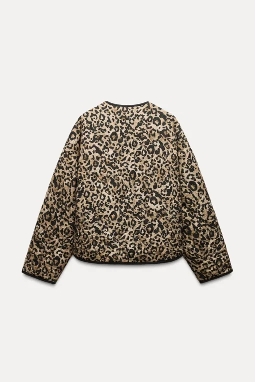 CAZADORA ACOLCHADA ESTAMPADO ANIMAL
