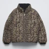 CAZADORA ANIMAL PRINT REVERSIBLE
