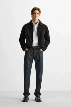 CAZADORA ANTE CROPPED FIT